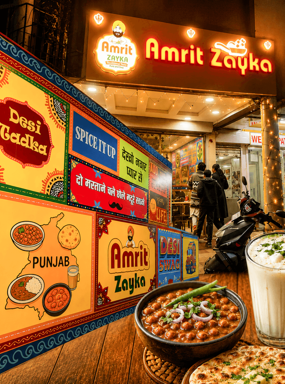 Amrit Zayka - The Punjabi Cafe